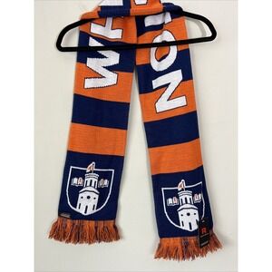 Ruffneck Wheaton College Fan 65" Double Sided College NCAA Orange Blue Scarf